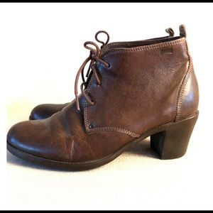 Camper brown leather boot 39